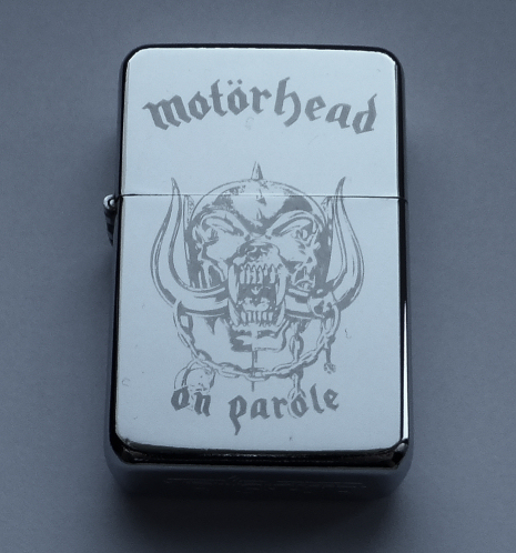 MOTORHEAD - engraved lighter by Piciuu on DeviantArt