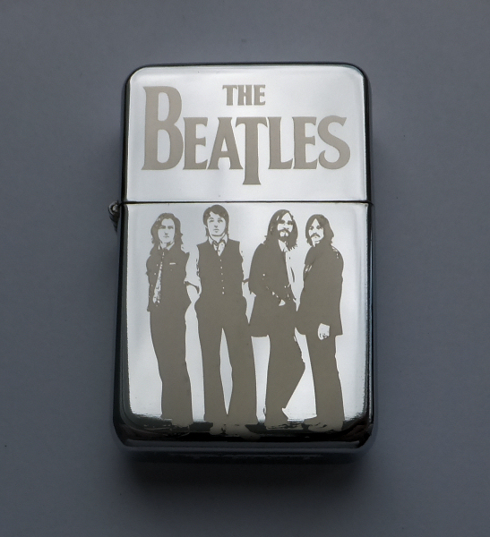 THE BEATLES - engraved lighter