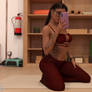 Obligatory Pre-Yoga Selfie