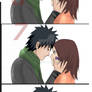 Obito and Rin: Don't cry...(coloring)