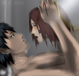 Obito and Rin: Be gentle