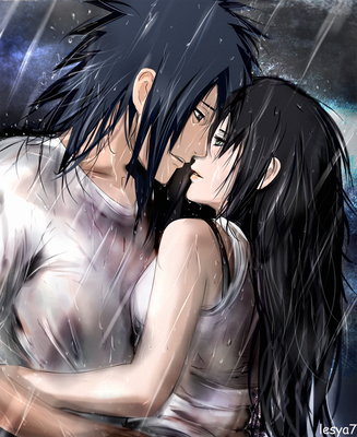 Madara x Haruko (myOC) - Get wet together...