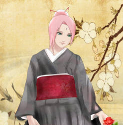 Sakura: Traditional japanese style