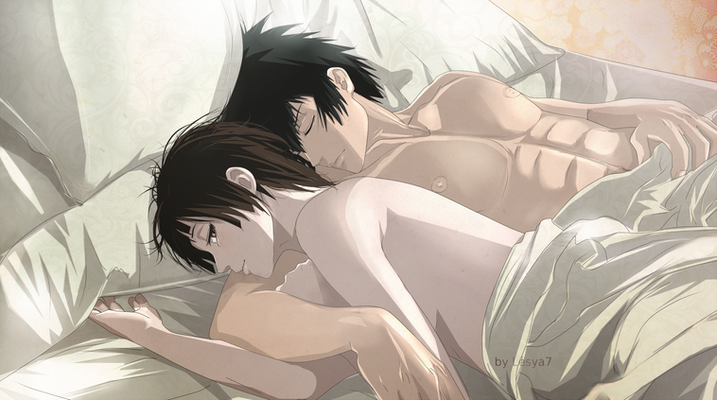 Psycho-pass: Kogami x Tsunemori in bed