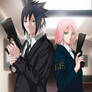 SasuSaku: Psycho-pass crossover