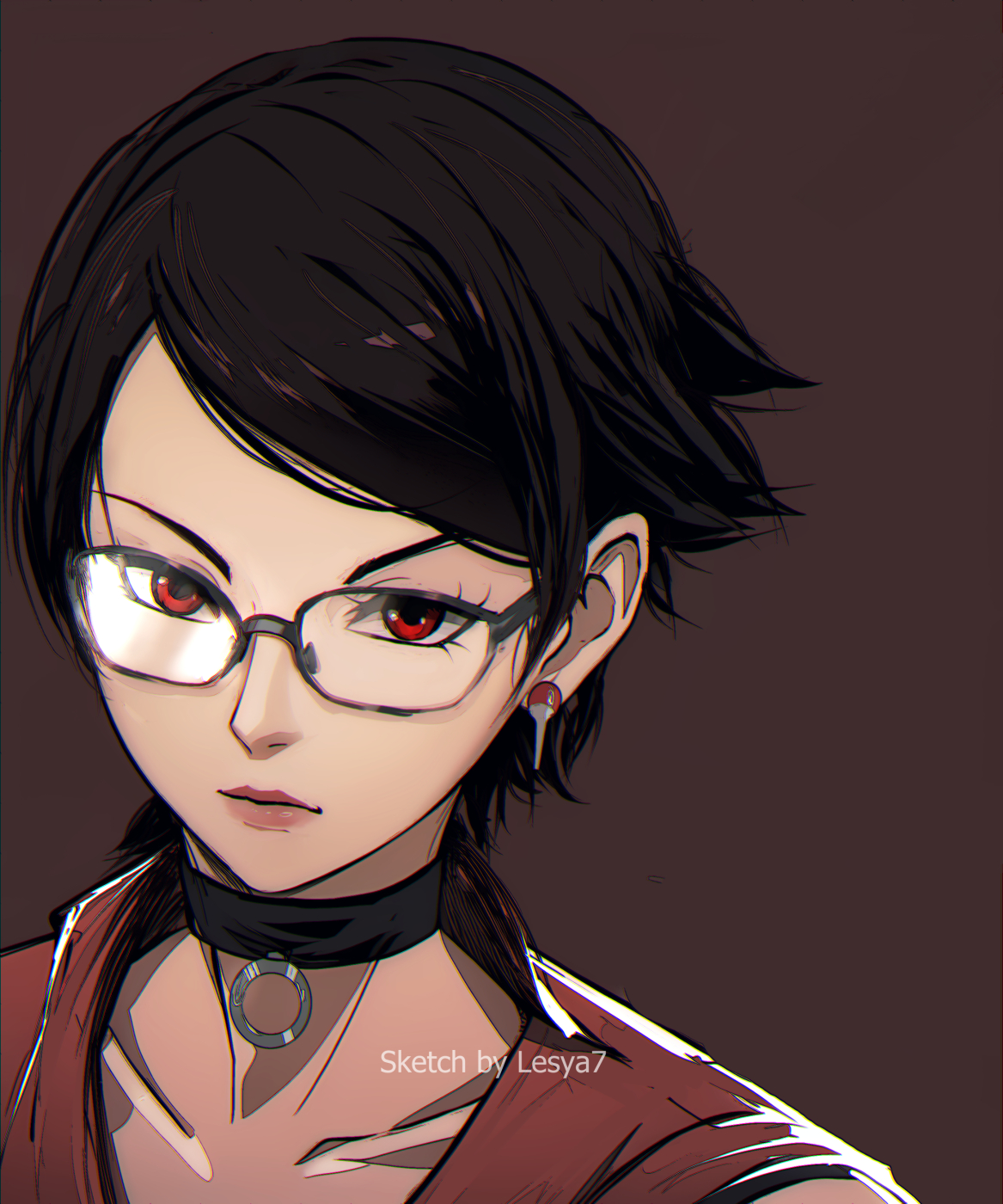 ArtStation - Sarada Uchiha (Realistic) Timeskip