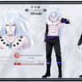2 Character Sheet commission: Sarada x Mitsuki