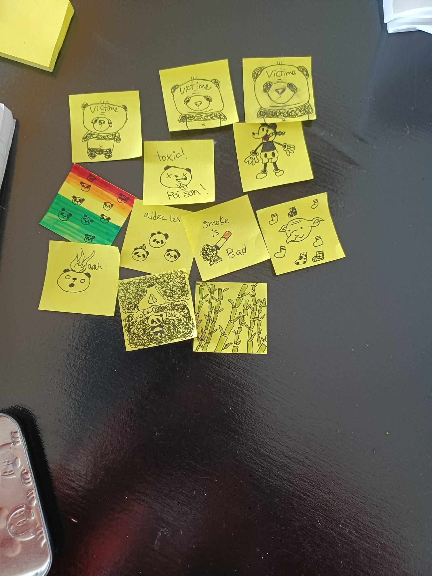 Click Post Drawings Post it drawings by killerrilley on DeviantArt