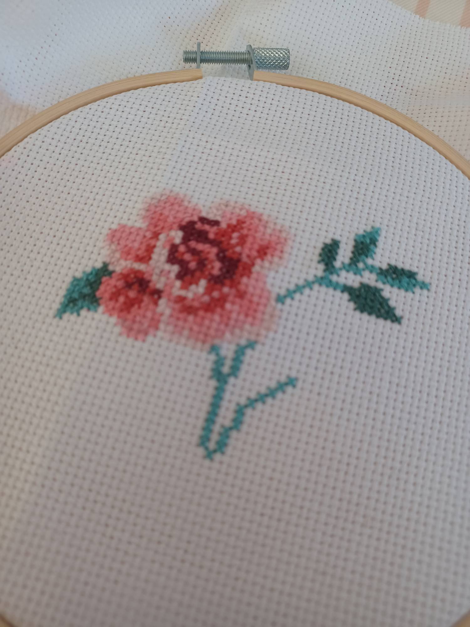Real Stitched Roses Cross stitch roses by killerrilley on DeviantArt