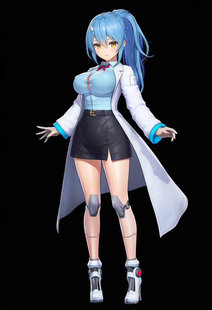 Female Scientist Android Skylar the android scientist by MasterGamer7173 on DeviantArt