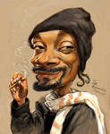 Snoop Dogg caricature