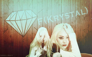 Krystal- Red Light Wallpaper