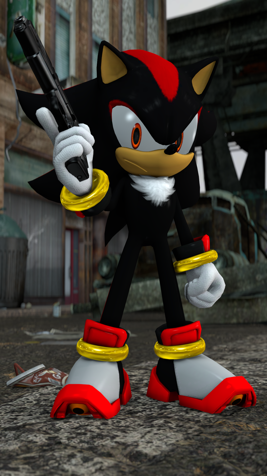 Shadow the Hedgehog (G.U.N.) (XNALara Model) by BrutalSurge402X on  DeviantArt