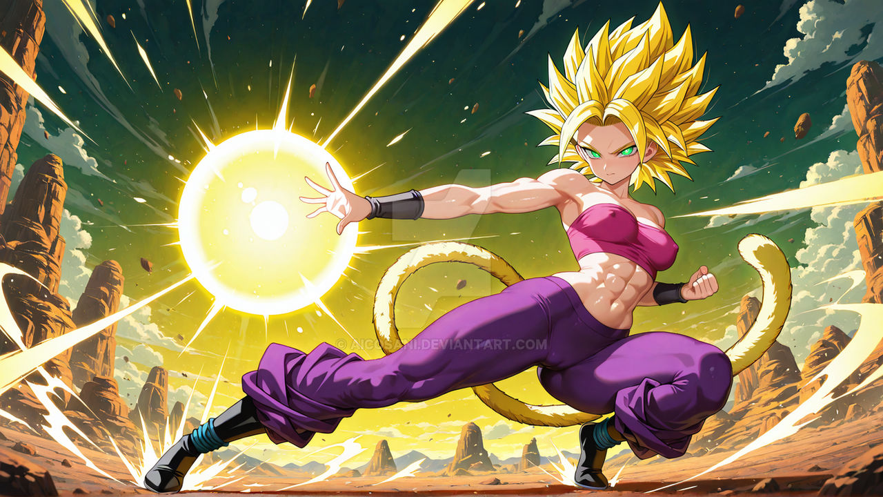 PC Wallpaper Super Saiyan Caulifla By Aicosani On DeviantArt pc-wallpaper-super-saiyan-caulifla-by-aicosani-on-deviantart
