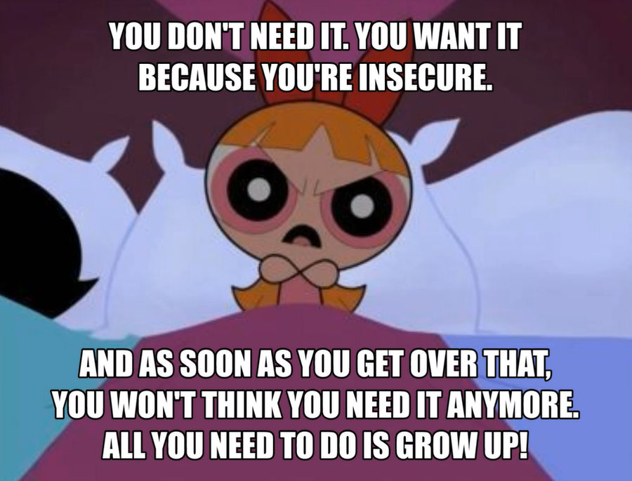 Blossom Insecure Meme by SmashupMashups on DeviantArt