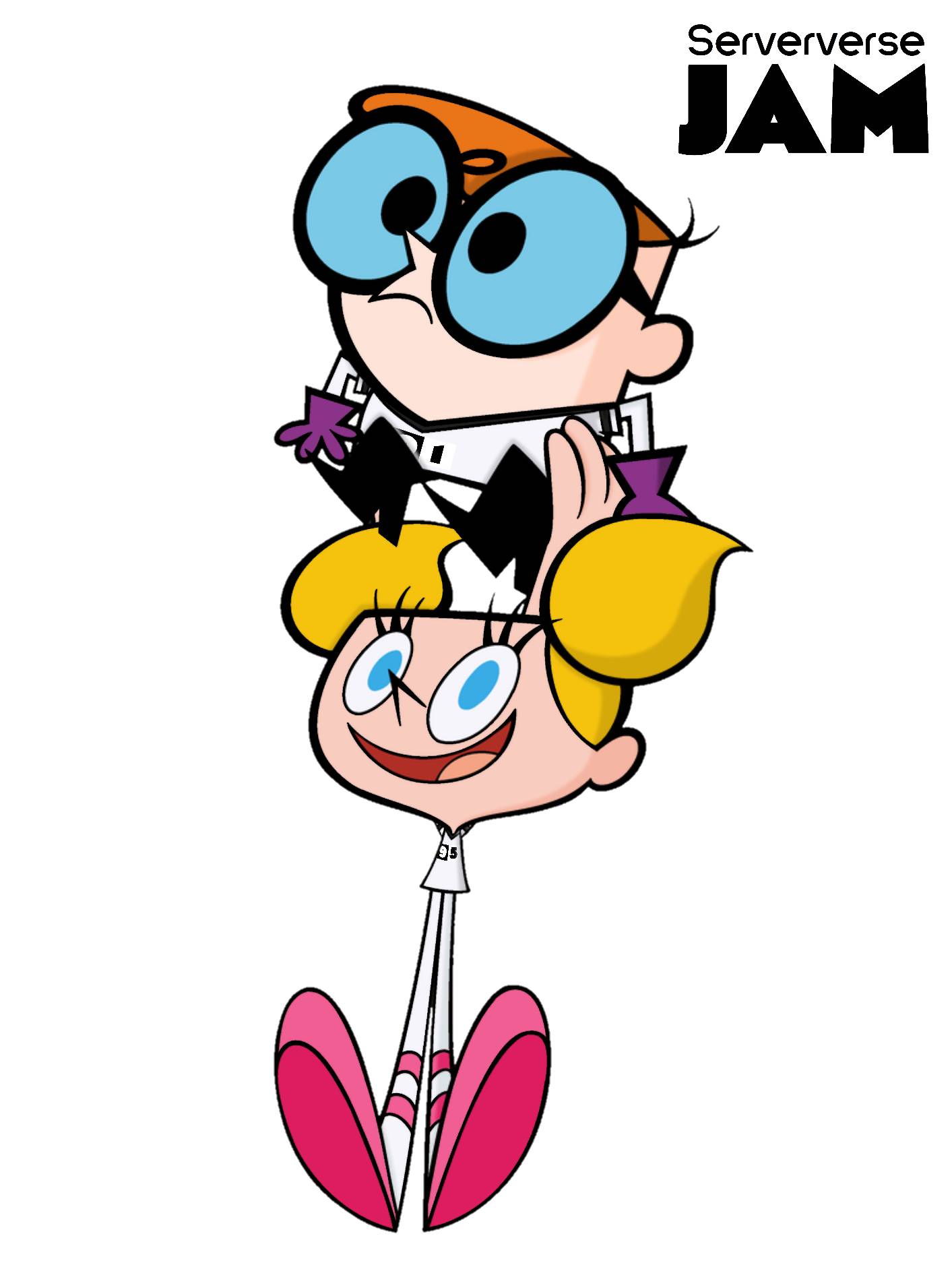 Serververse Jam - Dexter and Dee Dee by SmashupMashups on DeviantArt