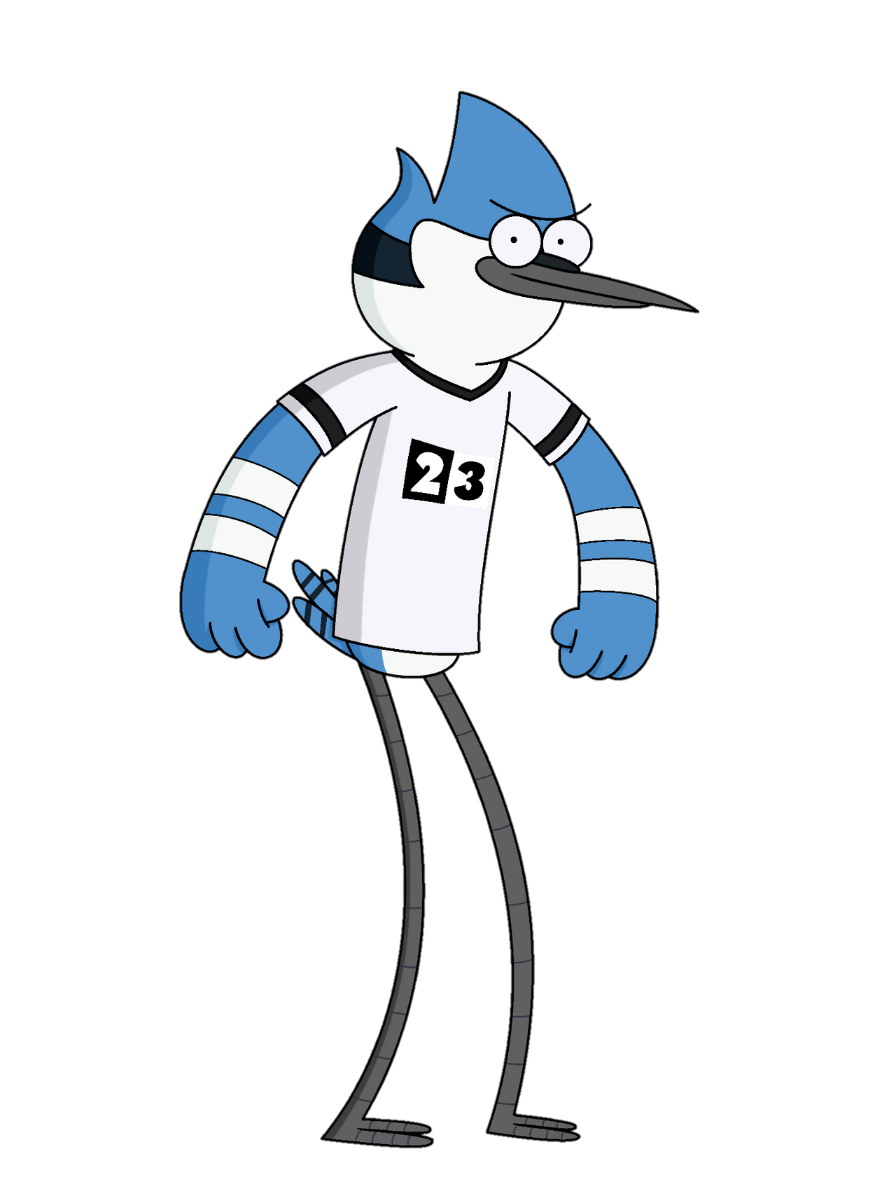 Serververse Jam - Mordecai (final poster) by SmashupMashups on DeviantArt