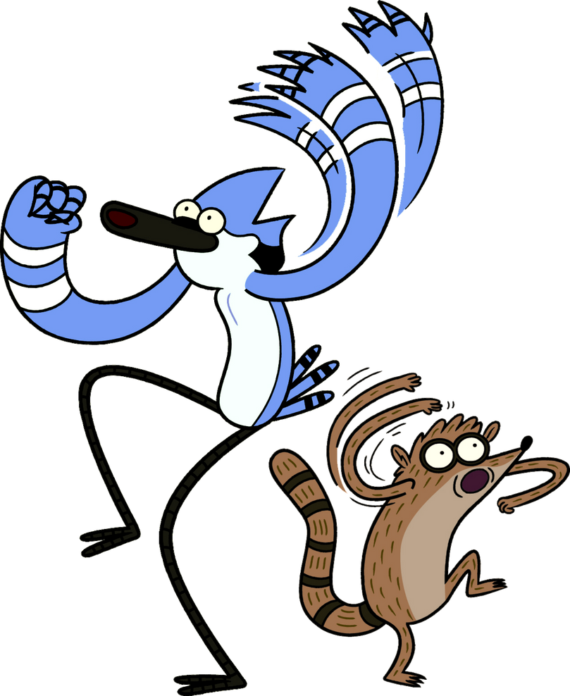 Mordecai and Rigby Ohhh-ing (series accurate) by SmashupMashups on ...