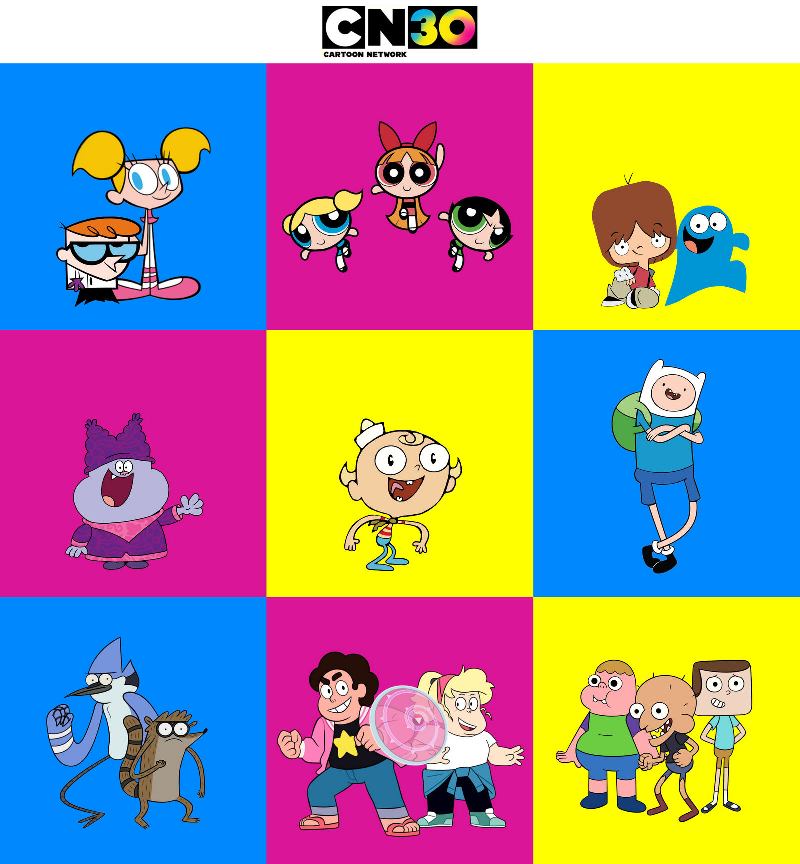 A late Cartoon Network 30th anniversary tribute... by SmashupMashups on DeviantArt A late Cartoon Network 30th anniversary tribute... by SmashupMashups on DeviantArt