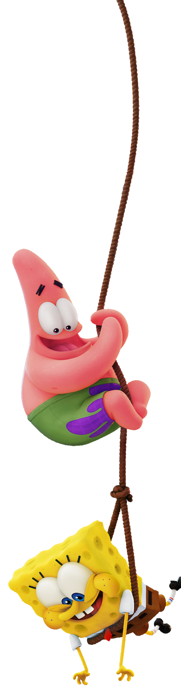 Patrick Rope Explosion SpongeBob and Patrick on rope (Sponge on the Run) by SmashupMashups on ...