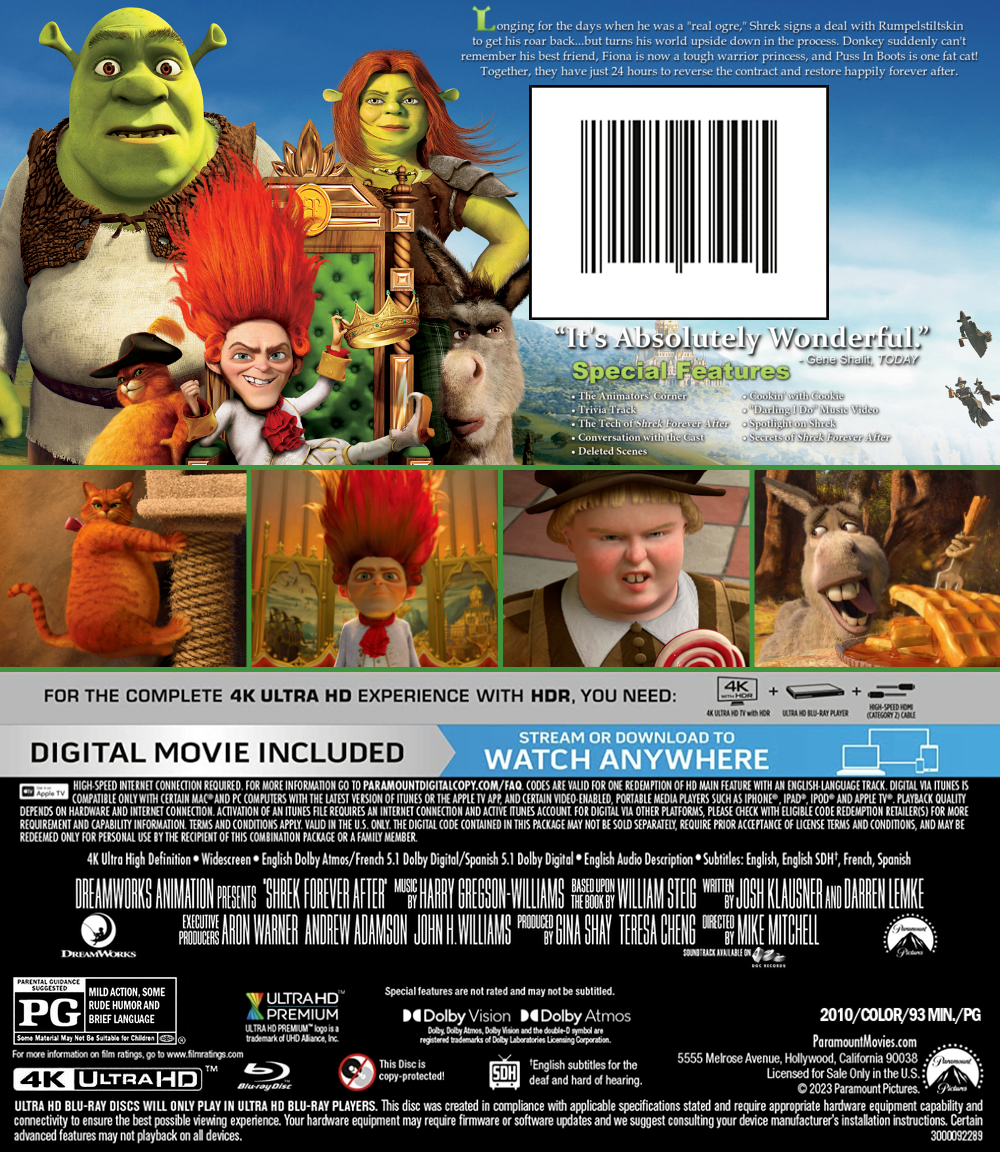 shrek forever after