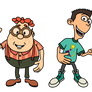 Carl Wheezer, Sheen Estevez and Libby Folfax