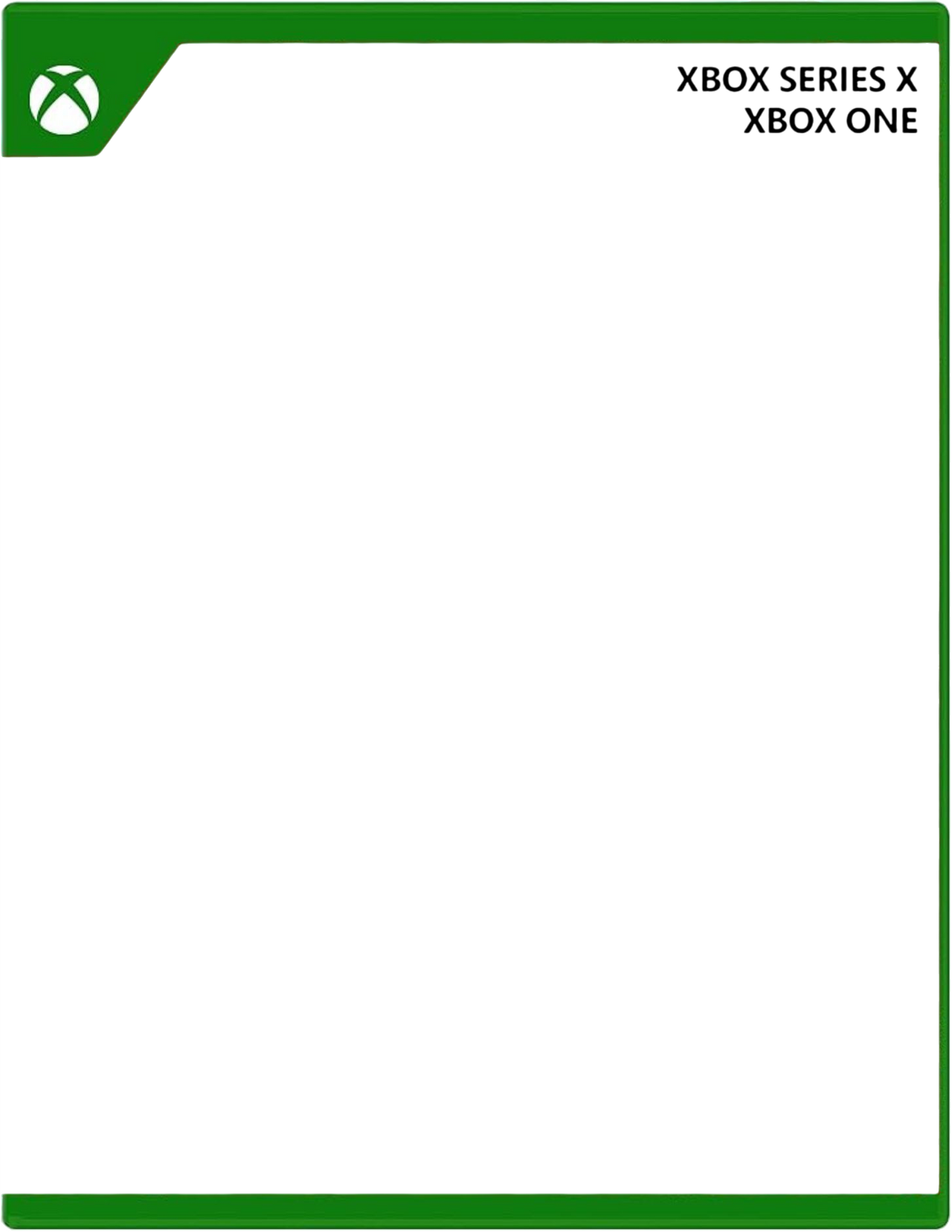 Xbox Series X case template (XSX and XO text) by SmashupMashups on ...