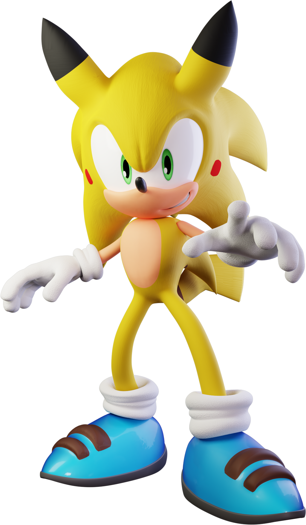 Sonichu by ShamblingSalesman on DeviantArt