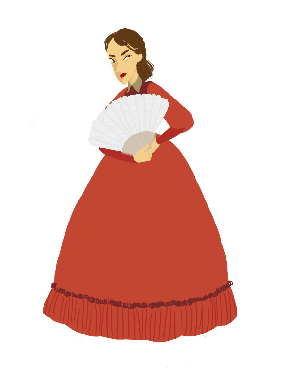 Scarlett O'Hara WAITING by Dresiara on DeviantArt