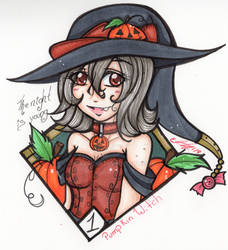 Day 1: Pumpkin Witch