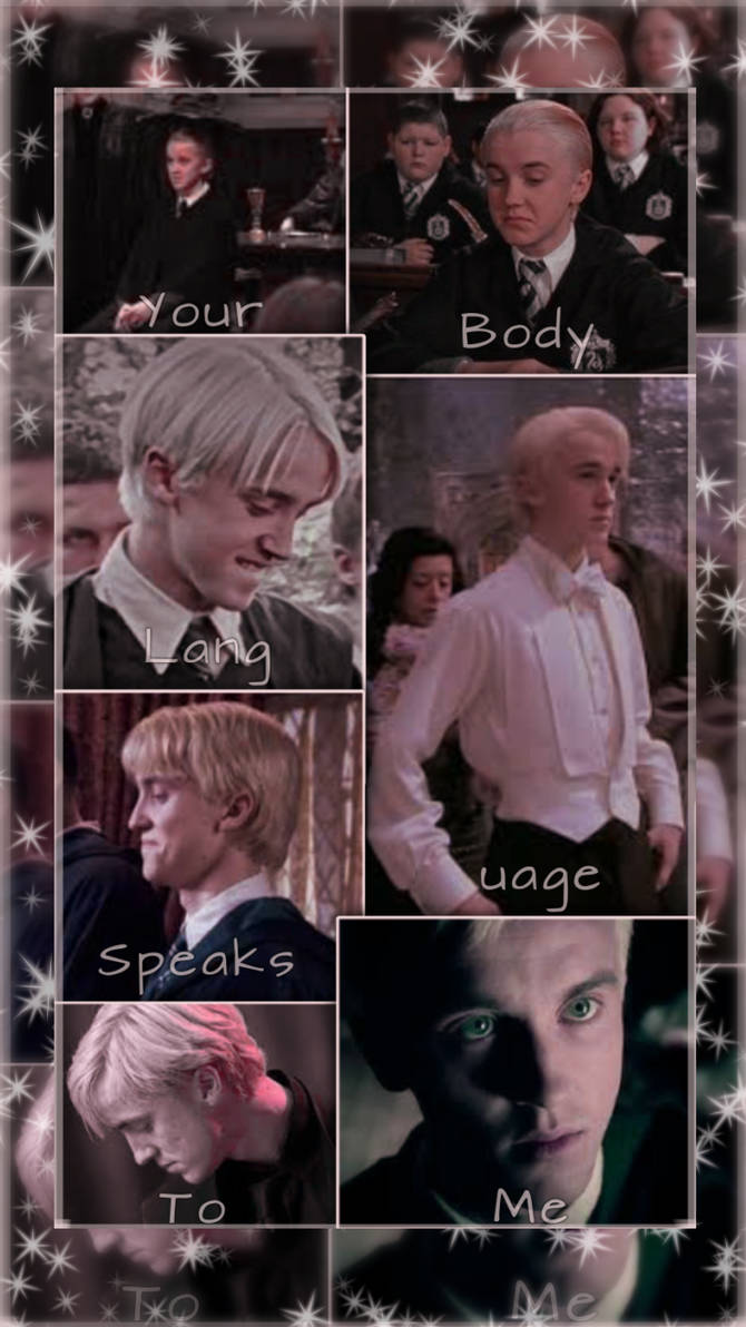 HP Draco Malfoy Under The Influence Wallpaper(Pinc by