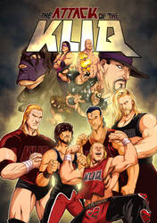WWE Attack of the Kliq by edwinhuang