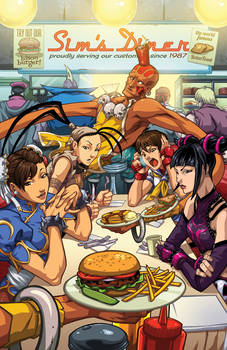 Street Fighter 25th Anniversary Diner