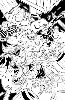 Skullkickers 17 Page 1 Inks