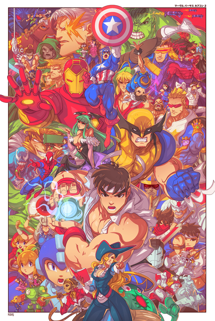 Marvel vs Capcom 2 by edwinhuang on DeviantArt