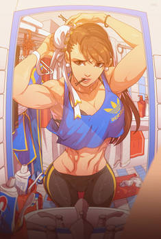 Chun Li Bathroom