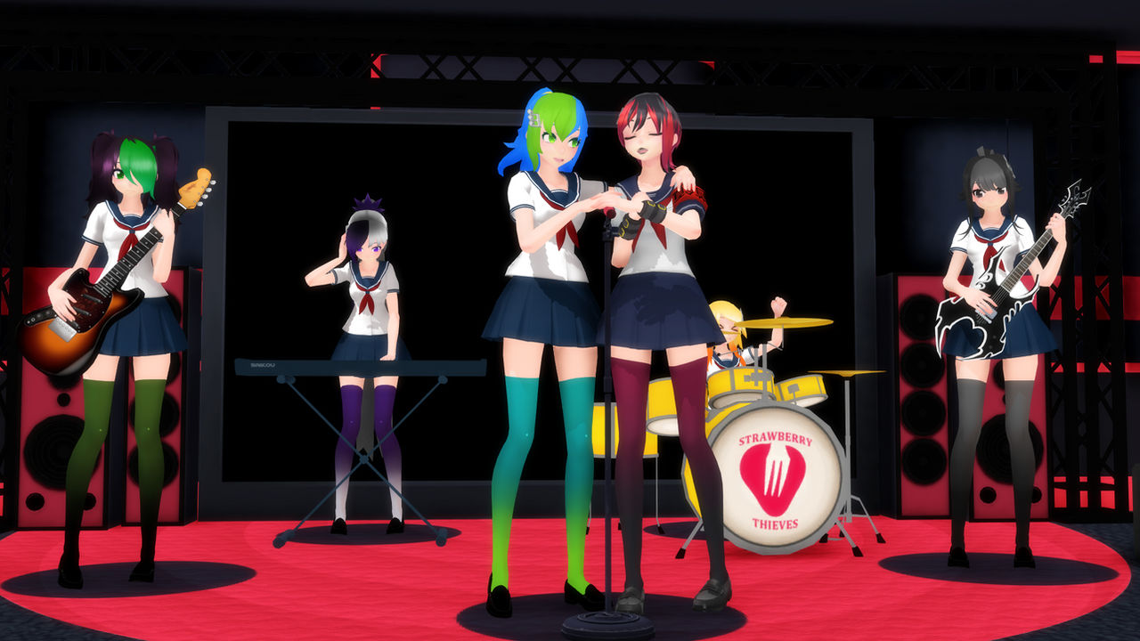 MMD x Yandere Simulator Music Day! by gigimcadam on DeviantArt