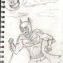 Batman Third Sketch.