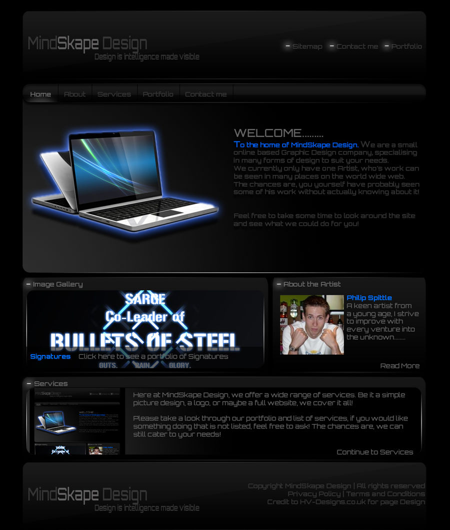 Website Design homepage