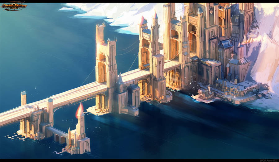 Bridge city concept by arsenixc