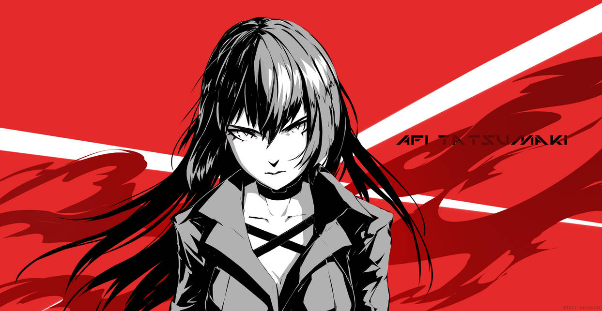 Afi angry stare by arsenixc