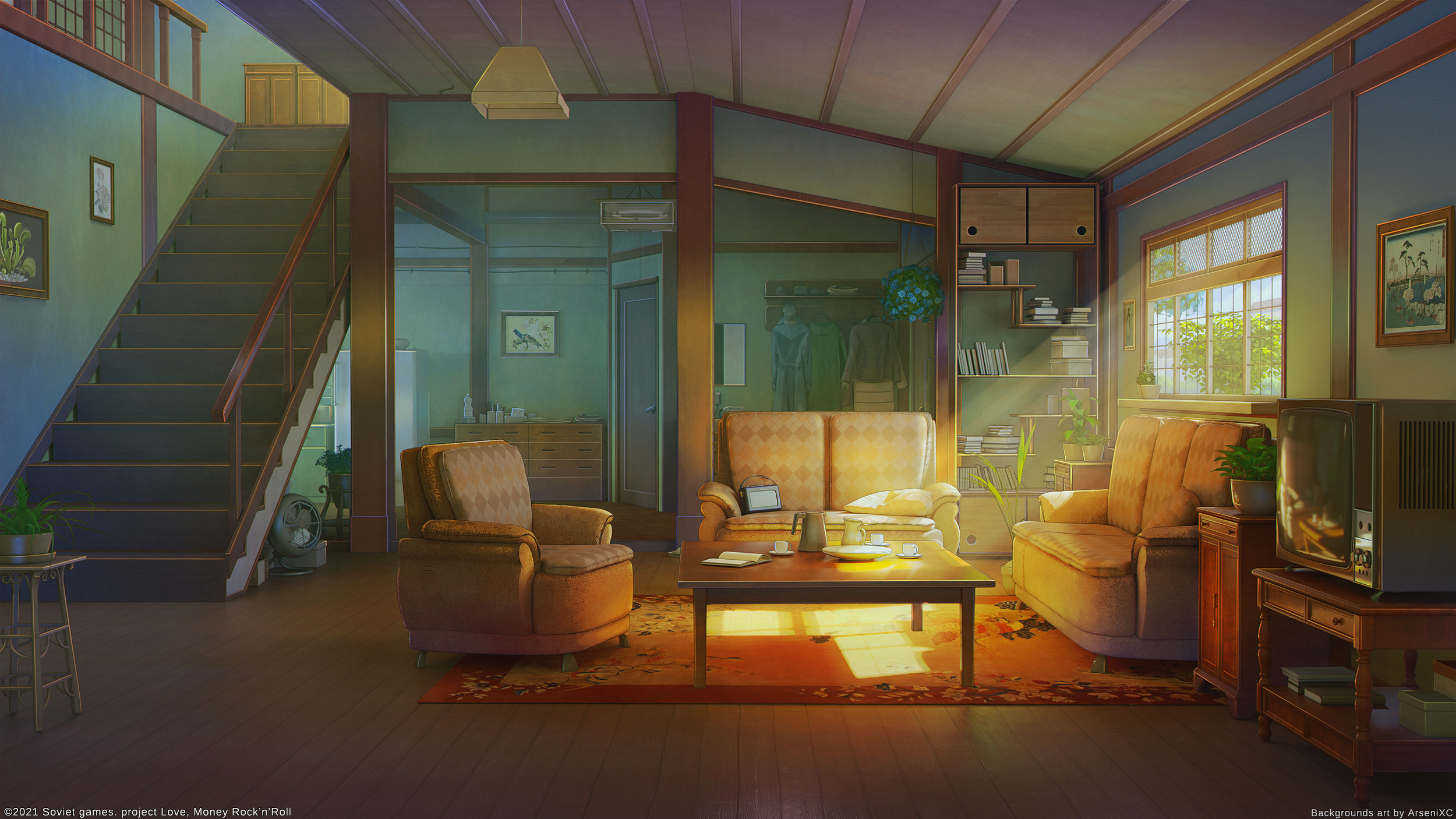 Himitsu house interior by arsenixc on DeviantArt