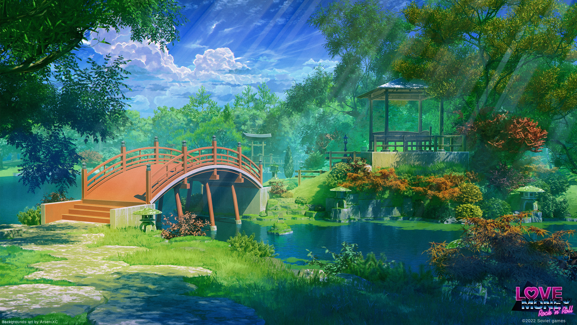 Japanese garden by arsenixc on DeviantArt