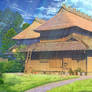 Japanese village house