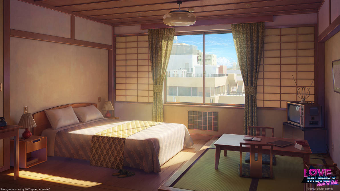 Hotel room in Japan 1987 by arsenixc on DeviantArt