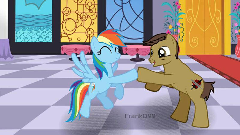 Rainbow Dash Dancing by FrankDash99 on DeviantArt