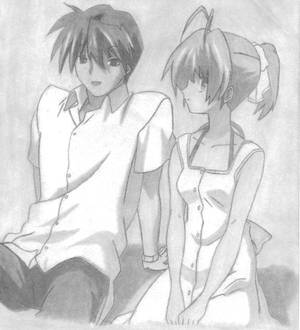 Tomoya and Nagisa