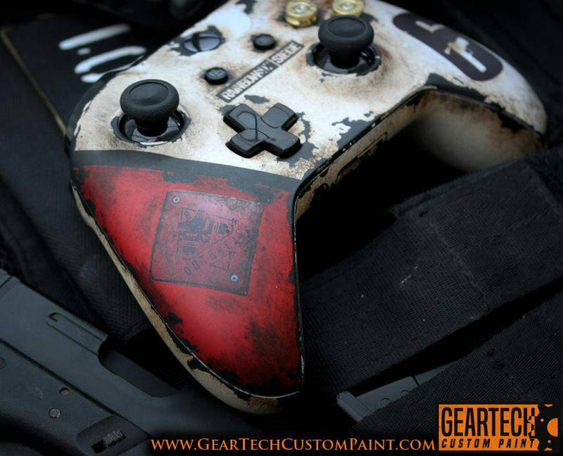 Xbox One S custom controller. by dog-green-1 on DeviantArt