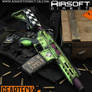 Custom Painted Airsoft Gun 