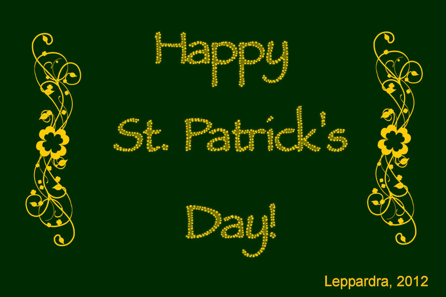 Happy Saint Patrick's Day!